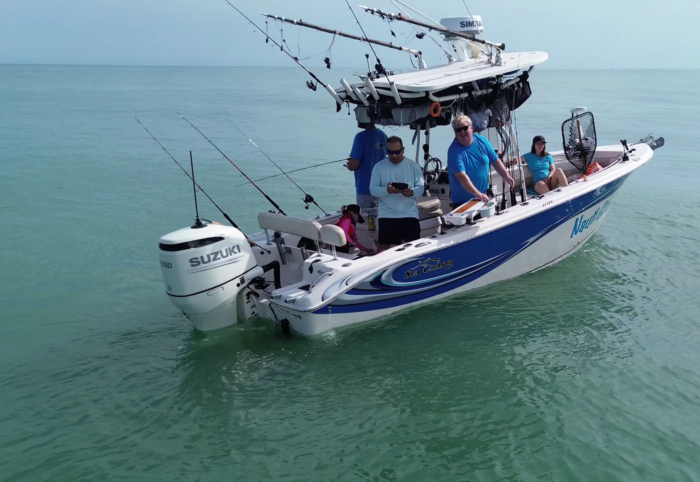 Nauti girl sportfishing charters — source photograph